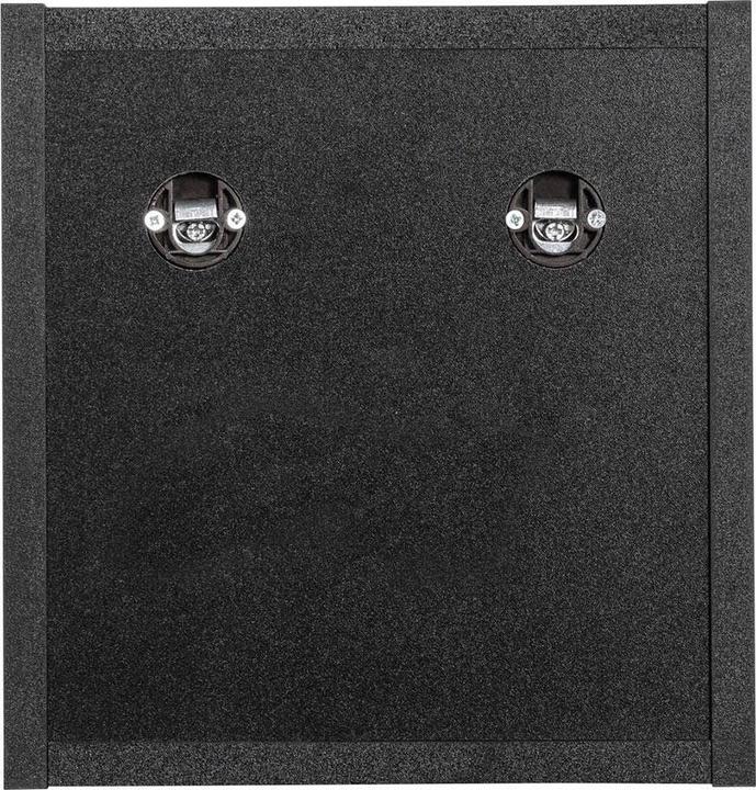 Produktbild En.Casa Badezimmer Regal Newport 27x25x21 cm Schwarz (27 x 25 x 21 cm)