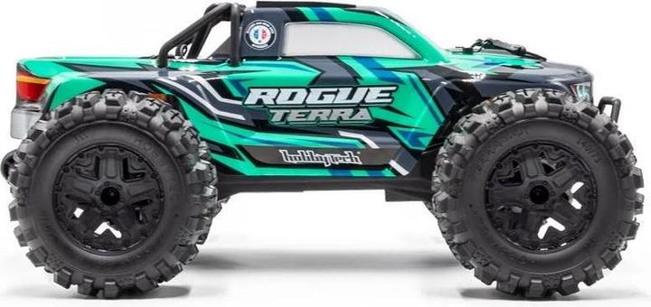 Image du produit Hobbytech Monster Truck Rogue Terra Brushless Vert, ARTR, 1:10 (Presque prêt à être conduite)