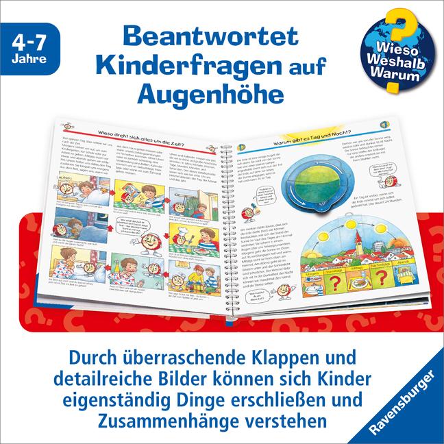 Actual product image Ravensburger Die Uhr und die Zeit (German, Angela Weinhold, 2012)