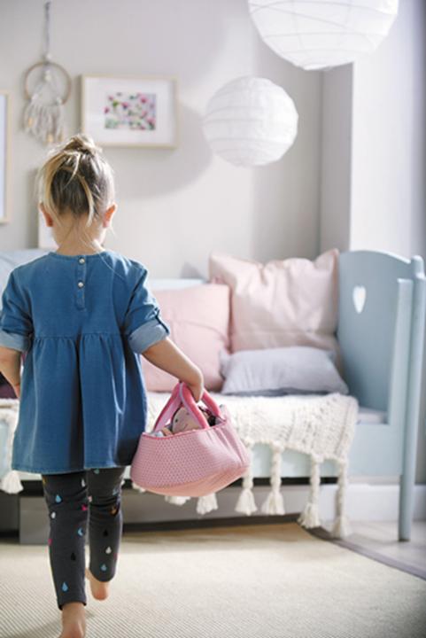 Actual product image Haba Doll carrier bag pink
