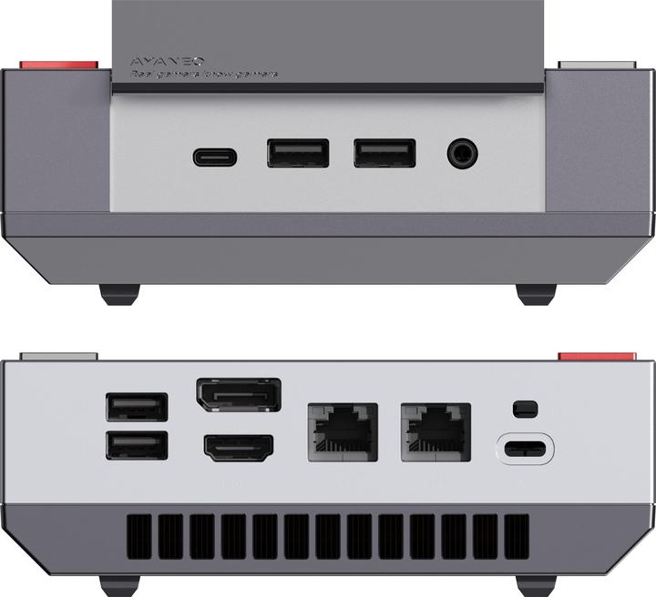 Actual product image Ayaneo AM02 Retro Mini-PC - Barebone (AMD Ryzen 7 7840HS)