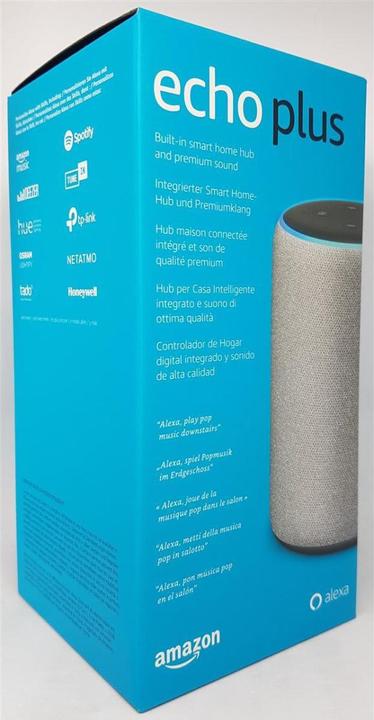 Actual product image Amazon Echo Plus (2nd gene) (Amazon Alexa)