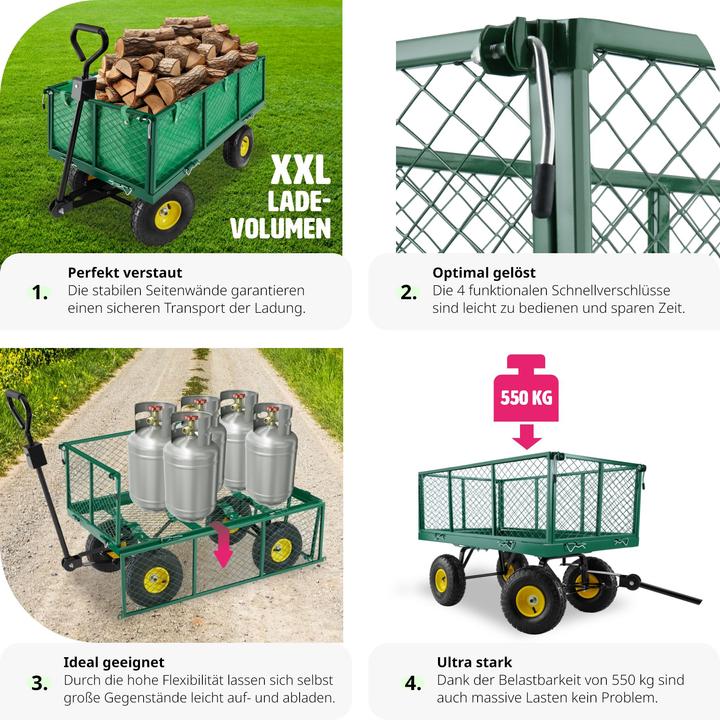 Actual product image tectake Handcart