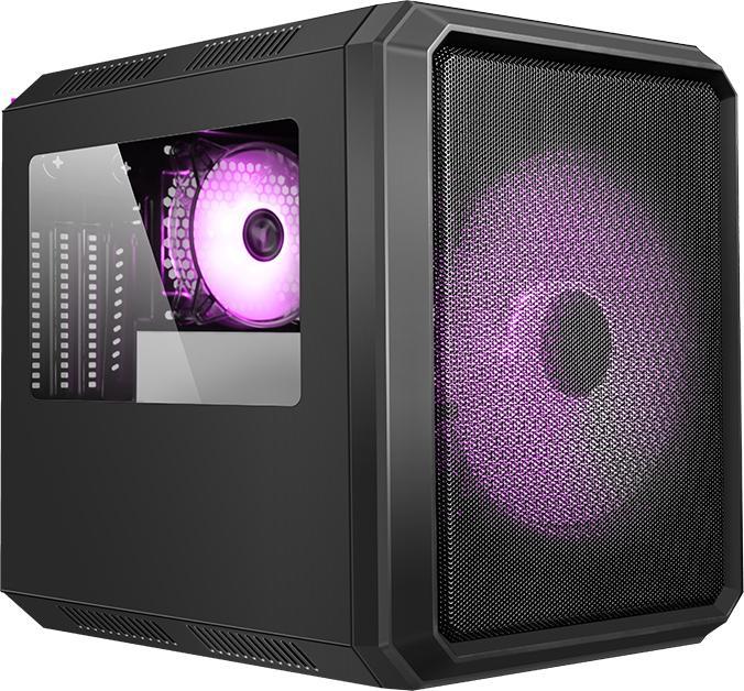 Produktbild Itek Boitier Cube Micro ATX QBO 8 Evo RGB avec fenêtre (Noir) (mATX, Mini-ATX)