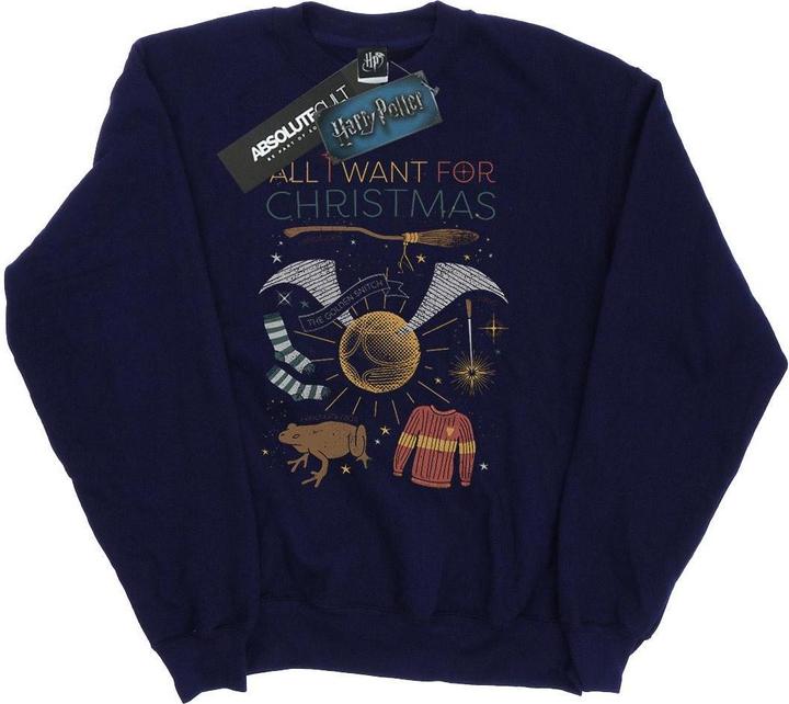 Actual product image Mens All I Want For Christmas Sweatshirt (XL)