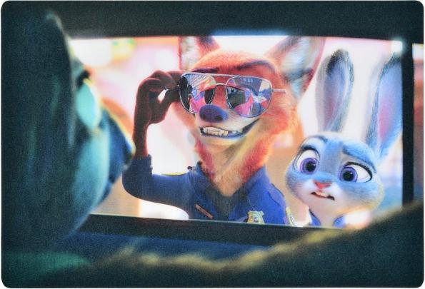 Image du produit Disney Judy Hopps & Nick Wilde, Carte postale Flash lenticulaire (1 pcs)