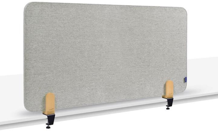 Legamaster Schreibtischtrennwand ELEMENTS 60 x 120 cm, Grau (120 x 60 cm)