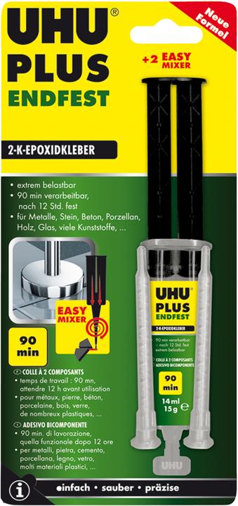Produktbild UHU Plus Endfest (15 g, 14 ml)
