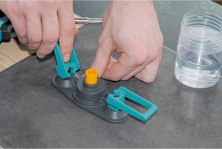 Produktbild wolfcraft Bohrkronen-Set, diamantbestreut „Ceramic“, Ø 5–10 mm, 5-tlg. (10 mm)