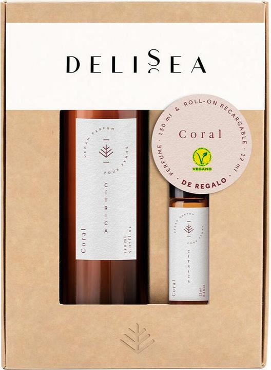 Delisea Parfüms Coral Vegan Eau Parfum 2 Piece Set (Parfum set)
