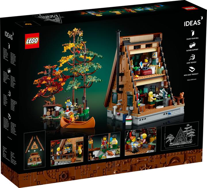 Produktbild LEGO Finnhütte (21338, LEGO Ideas, LEGO Seltene Sets)