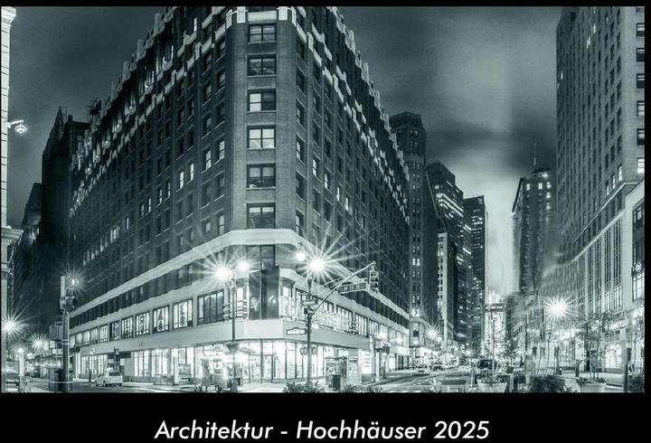Produktbild Architektur - Hochhuser 2025 Fotokalender DIN A3 (A3)