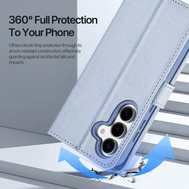 Produktbild Dux Ducis Lawa Series MagSafe Kunstleder Bookcover Hülle (Samsung Galaxy S25+)