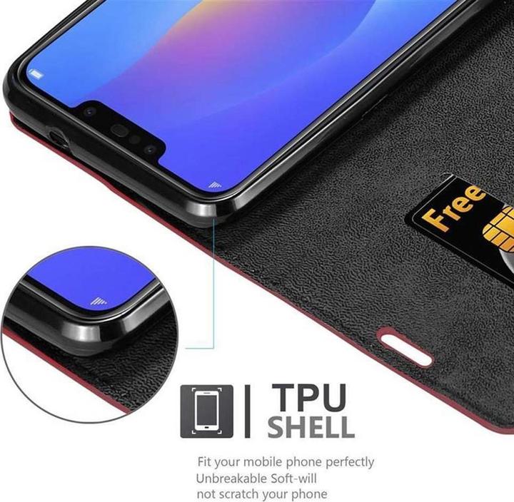 Produktbild Cadorabo Book Invisible Magnet Cover (Samsung Galaxy J4 Prime, Sasmung Galaxy J4 Core)