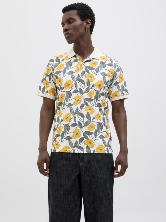 Actual product image Jack & Jones All Over Print Polokragen Poloshirt Poloshirt (M)