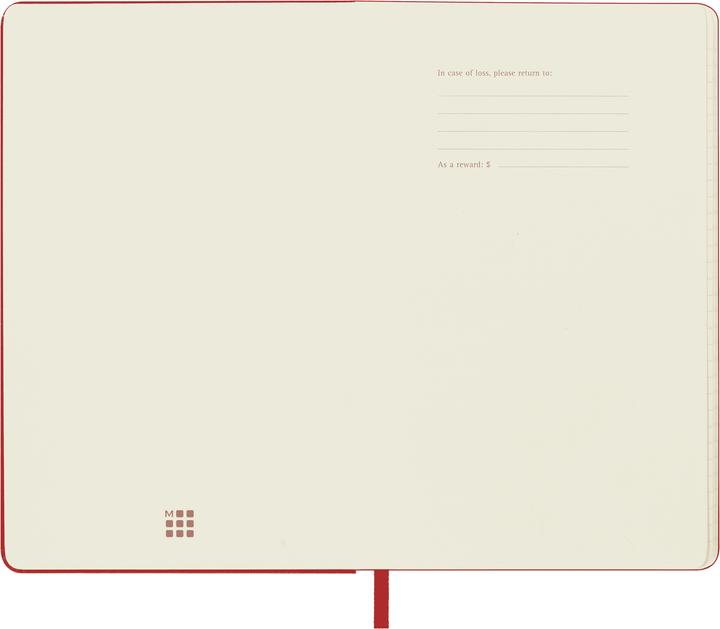 Productafbeelding Moleskine 12 maanden weekkalender 2025, pocket/A6, 1 week = 1 pagina, rechts gelinieerd (A6, Pocket, Engels)
