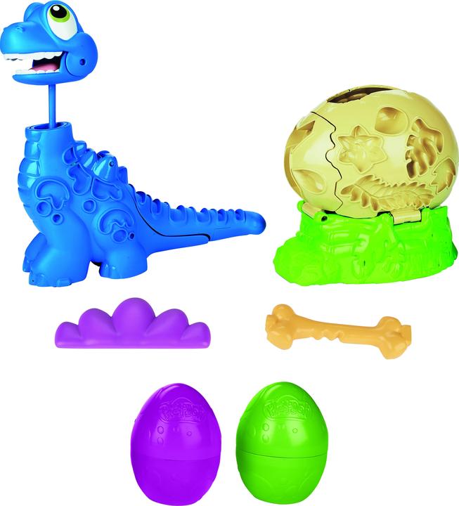Actual product image Play-Doh Bronto from the egg
