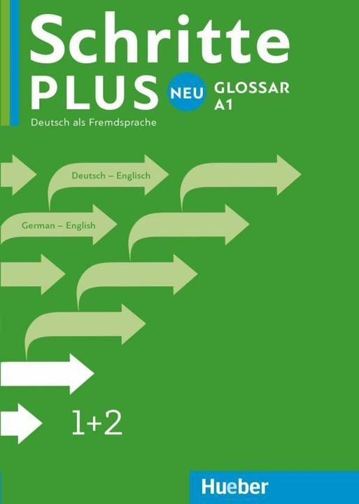 Immagine prodotto Schritte plus Neu 1+2. A1. Glossar Deutsch-Englisch - Glossary German-English (Tedesco, Hueber Verlag GmbH & Co KG, 2016)