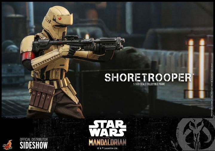 Actual product image Hot Toys Star Wars - The Mandalorian Shoretrooper 1/6 Scale Figur