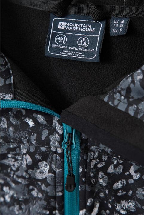 Immagine prodotto Mountain Warehouse Exodus Giacca Soft Shell Stampa Animale Impermeabile Donna (32 D)
