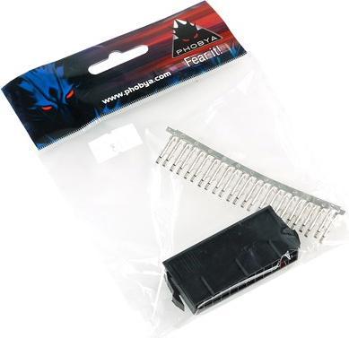 Produktbild Phobya ATX Power Connector 24Pin Buchse