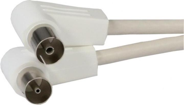 Produktbild Astro Schminktisch 30 3 m IEC IEC weiss Kabel Koaxial – Kabel Koaxial (IEC, IEC, Kurve, Kurve, 3 m, m (90 dB, Antennenkabel)