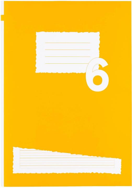 Actual product image Office Exercise book FSC A4, ruled, orange, 10 pieces (A4, Lined)