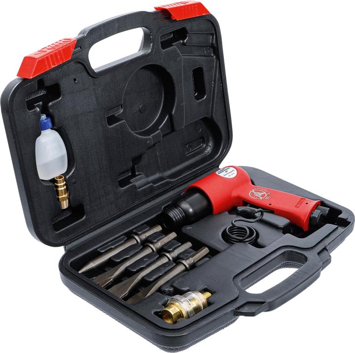 Image du produit BGS Marteaux-burineurs à air comprimé avec jeu d’outils 8 pièces (Fonctionnement sur batterie)