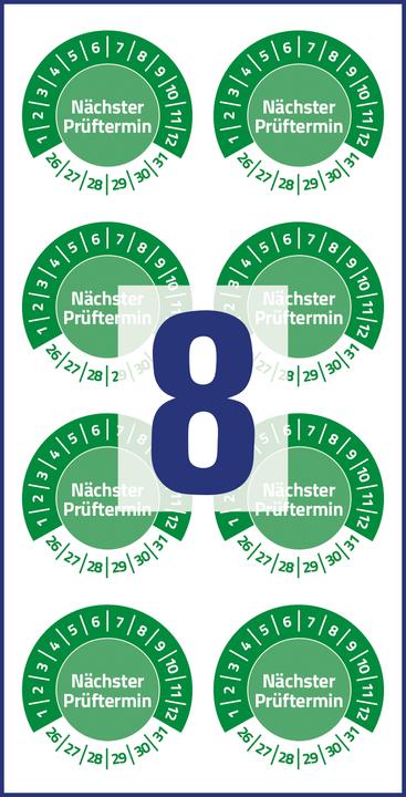 Produktbild Avery Prüfplaketten