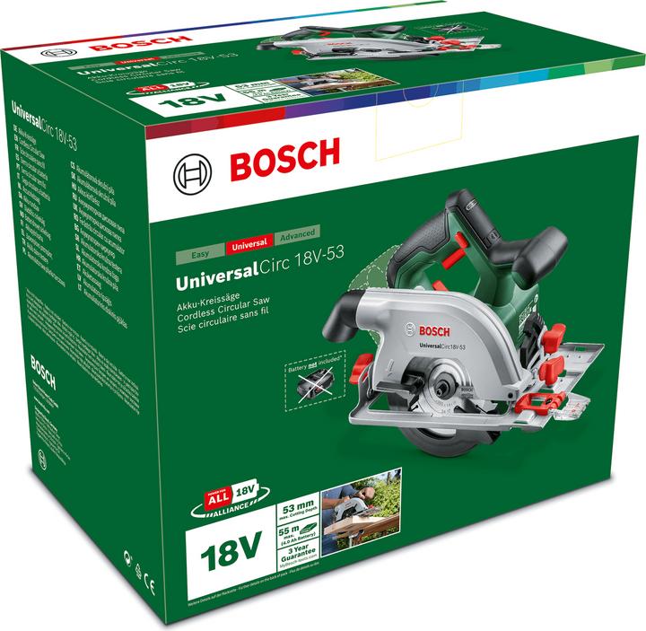 Produktbild Bosch Home & Garden UniversalCirc 18V-53