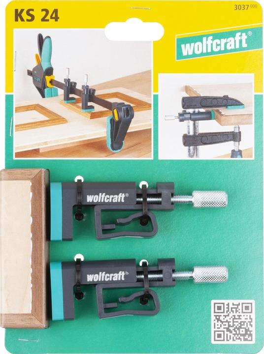 Produktbild wolfcraft wolfcraft 2 KS 24 - Kantenspanner (24 mm)
