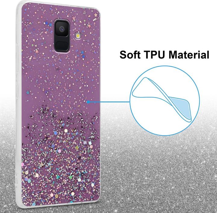 Immagine prodotto Cadorabo Copertura in TPU scintillante (Samsung Galaxy J6 (2018))