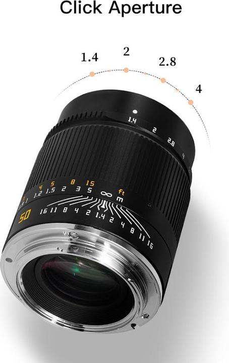 Image du produit TTArtisan 50mm/F1.4 Monture Leica M (Leica M, Plein format)
