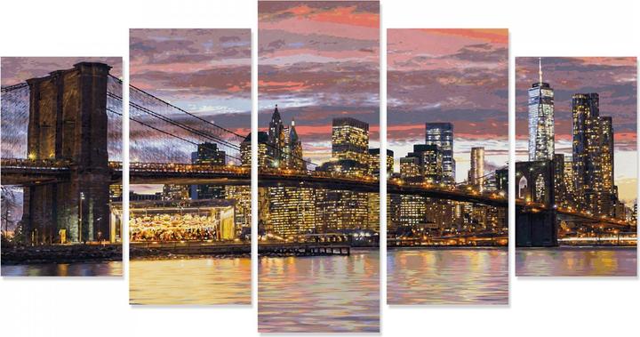 Actual product image Schipper Painting by numbers - New York at dawn