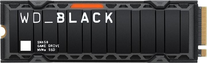 WD Black SN850 mit Kühlkörper (1000 GB, M.2 2280)