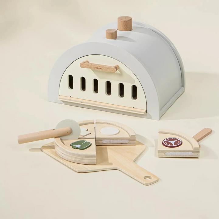 Produktbild Coco Village Pizzaofen-Set aus Holz – Entwicklung der Feinmotorik