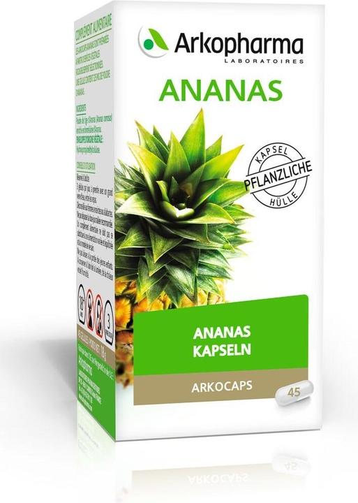 Actual product image Arkopharma Arkocaps Ananas Kapslen (45 Piece, Capsules, 45 g)