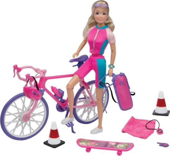 Kari Michell dukke på cykelferie