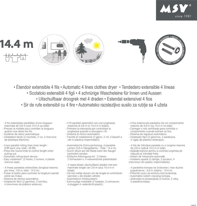 Actual product image MSV Cameron (4 m)