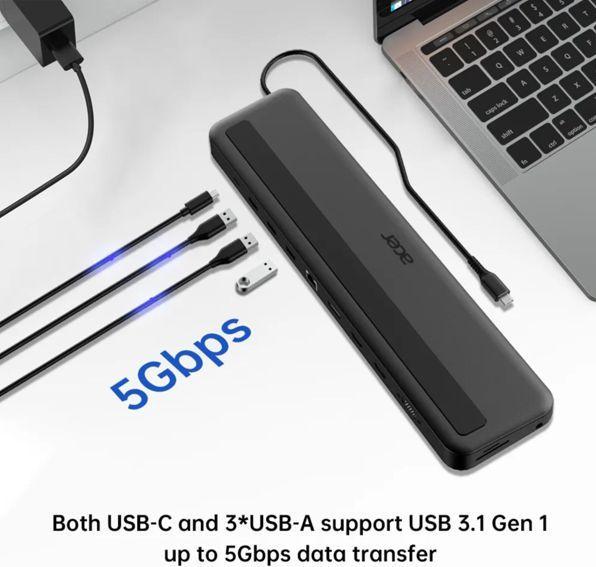 Immagine prodotto Acer HP.DSCAB.015 (USB-C, 13 Porti)