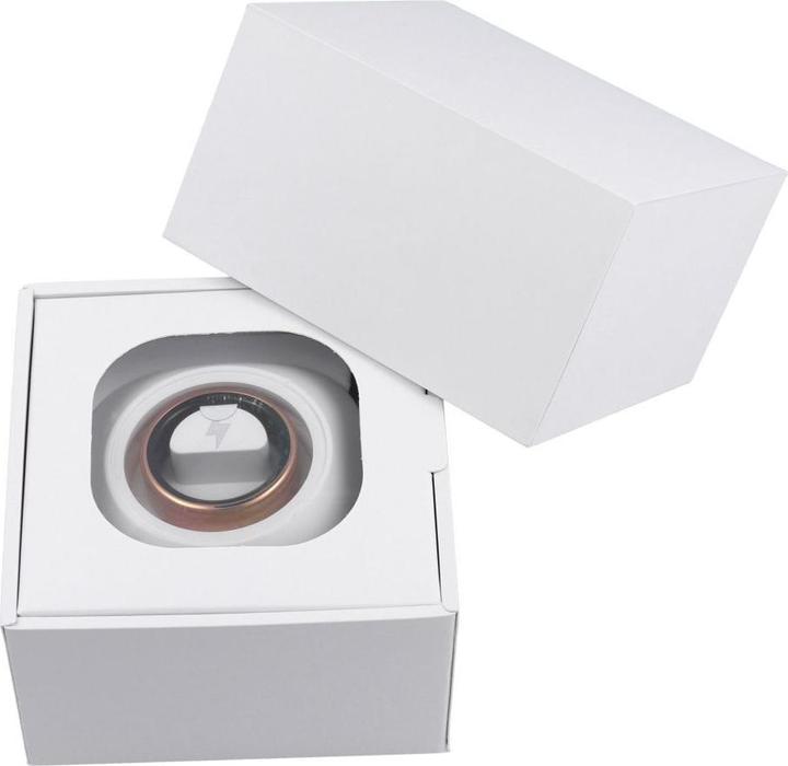 Image du produit OEM Smart device Smart Ring R11M- smart steel ring with charging box Size 7 (17.3mm), gold (7, Or)