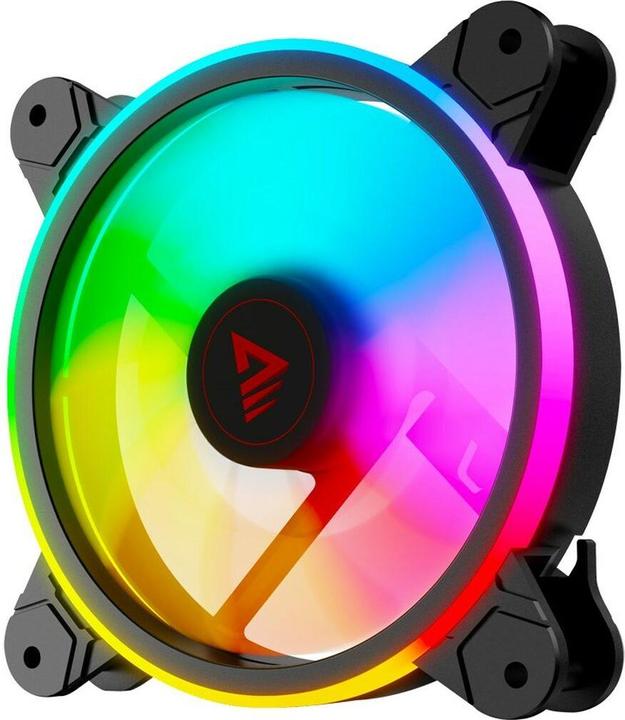 Actual product image Savio Wentylator FAN-01 4-pack 120mm ARGB wraz kontrolerem oraz pilotem (120 mm, 1 x)
