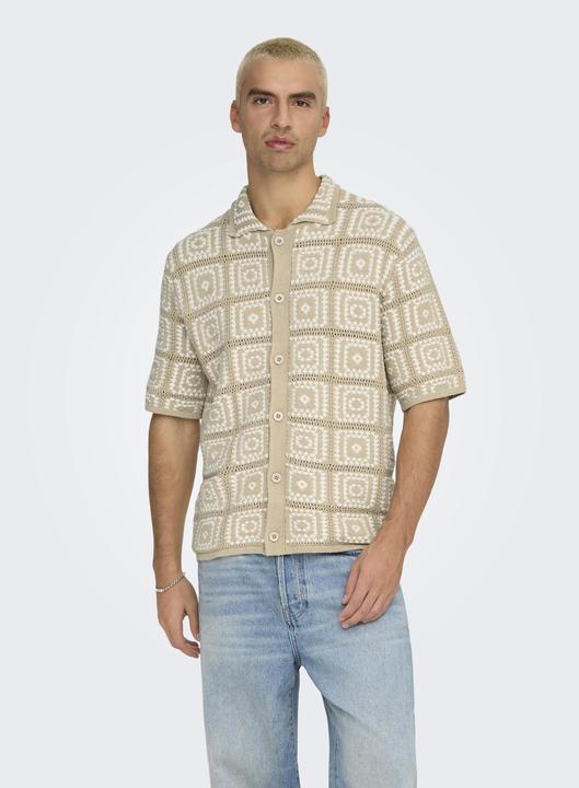 Immagine prodotto Only & Sons ONSBART Gestricktes Polo-Hemd Polo (L)