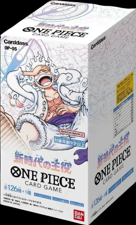 Image du produit One Piece Eveil de la nouvelle ère Booster Box OP-05 - (Japonais, Affichage du booster)