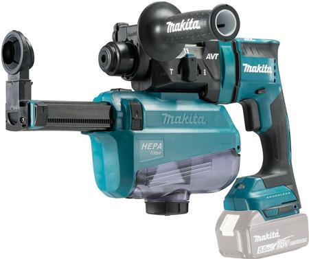 Actual product image Makita DHR182ZWJ Cordless hammer drill, 18 V, SDS-PLUS, 1.7 J, LED, AWS, Without batteries and charger! (Rechargeable battery operated)
