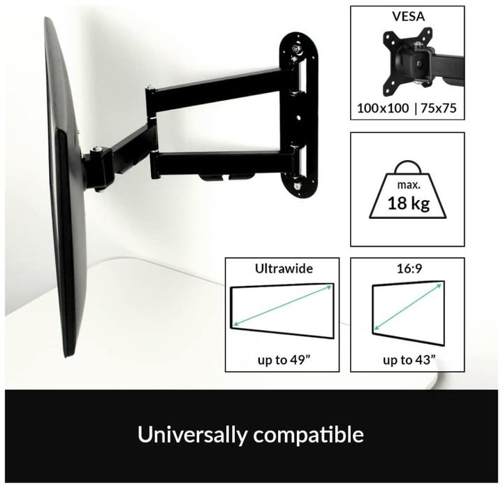 Actual product image Arctic W1C (Wall, 49")