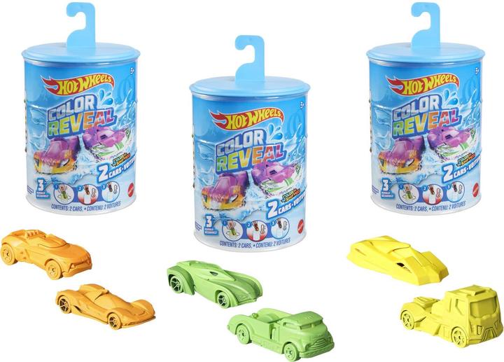 Image du produit Hot Wheels Assortiment de 2 Color Reveal