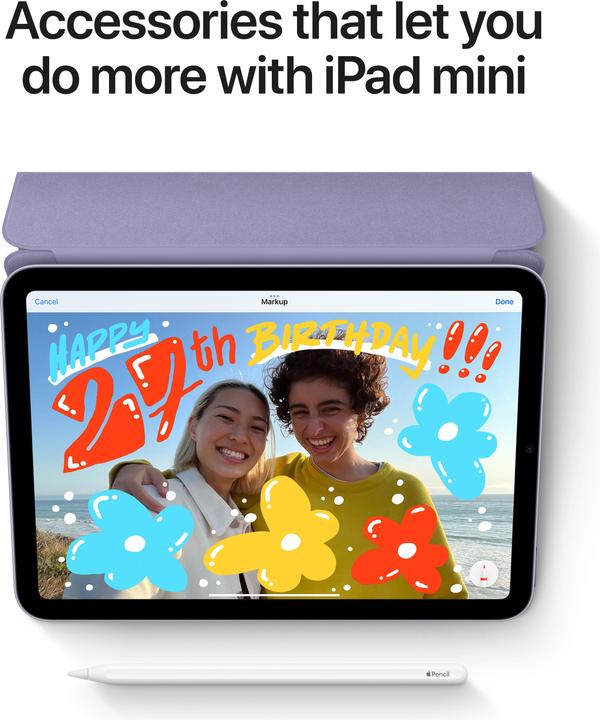 Produktbild Apple iPad mini 2021 (6.Gen) (5G, 8.30", 256 GB, Pink)