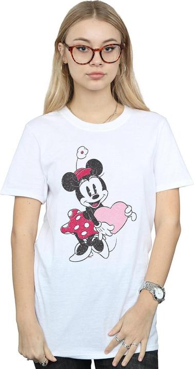 Image du produit Disney - T-shirt MINNIE MOUSE LOVE HEART - Femme (L)