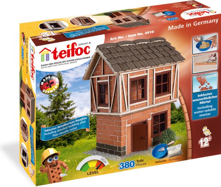 Produktbild Eitech Teifoc 4910 Steinbaukasten - Grosses Fachwerkhaus, Multicolor, T4910